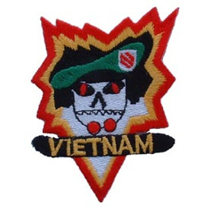 All patches are embroidered and can be sew-on or ironed-on. Approx. 3" in size.