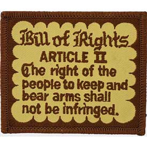 All patches are embroidered and can be sew-on or ironed-on. Approx. 3" in size.