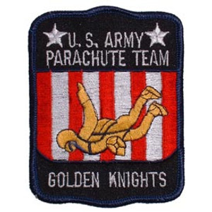 All patches are embroidered and can be sew-on or ironed-on. Approx. 3" in size.