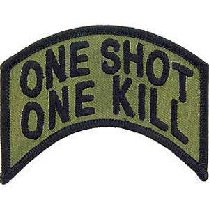 All patches are embroidered and can be sew-on or ironed-on. Approx. 3" in size.