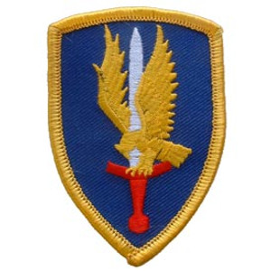 All patches are embroidered and can be sew-on or ironed-on. Approx. 3" in size.