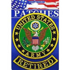 All patches are embroidered and can be sew-on or ironed-on. Approx. 3" in size.