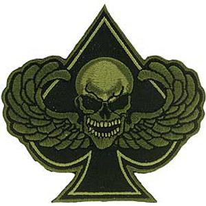 All patches are embroidered and can be sew-on or ironed-on. Approx. 3" in size.