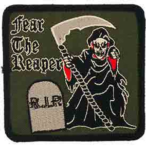 All patches are embroidered and can be sew-on or ironed-on. Approx. 3" in size.