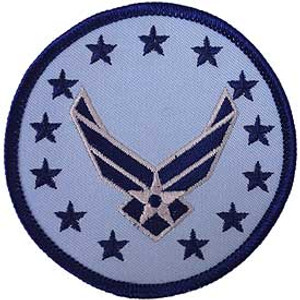 All patches are embroidered and can be sew-on or ironed-on. Approx. 3" in size.