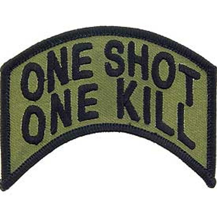 All patches are embroidered and can be sew-on or ironed-on. Approx. 3" in size.