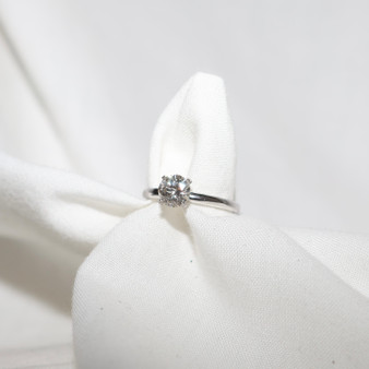 Sinta 18k White Gold 0.70ct Diamond Ring
