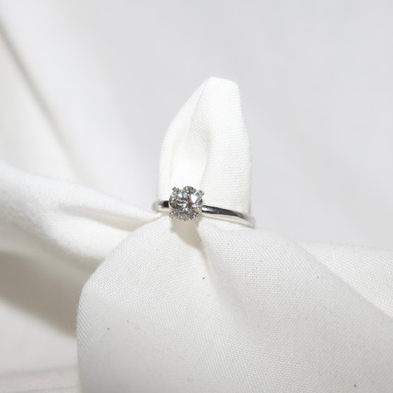 Sinta 18k White Gold 0.70ct Diamond Ring