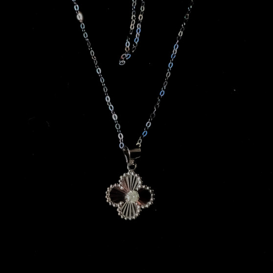 Luna 18k Gold Necklace and Earring Set