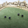 Elaris 18k 1.0ct Black Diamond Earring