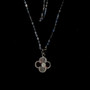Luna 18k Gold Necklace and Earring Set