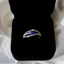 Amani 18k Gold with Sapphire and Diamonds Ring
