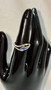 Amani 18k Gold with Sapphire and Diamonds Ring