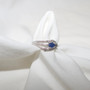 Amani 18k Gold with Sapphire and 0.3ct Diamond Ring