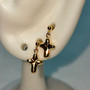 Aria 18k Gold Drop Earrings