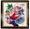 TAKARA TOMY Metal Fight Beyblade Anime 10th Anniversary ARTWORK Portrait