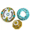 TAKARA TOMY RARE Gold Orichalcum Outer Octa Burst Beyblade BH-32 / B-00 