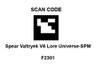 Spear Valtryek F2301 scan code QR