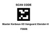 f0606 Master Kerbeus K5 scan qr code