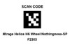 Mirage Helios H6 Wheel Nothingness-SP QR Code / Scan Code