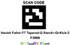 Vanish Fafnir F7 QR code / scan code