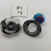 TAKARA TOMY Deathscyther / Doomscizor Oval Accel Burst Beyblade B-12 [USED]
