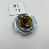 TAKARA TOMY Chaos Oval Gyro Burst Beyblade Triple Booster Set B-57 [USED]