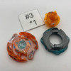 TAKARA TOMY Blaze Ragnaruk / Roktavor 4Cross Flugel Burst Beyblade B-75 [USED]