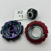 TAKARA TOMY Arc Bahamut / Balkesh 2Bump Atomic God Customize Set Burst Beyblade B-98 [USED]