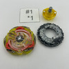 TAKARA TOMY Screw Trident 8Bumb Wedge Burst Beyblade B-103 [USED]