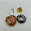 TAKARA TOMY Screw Trident 8Bumb Wedge Burst Beyblade B-103 [USED]