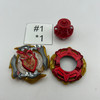TAKARA TOMY Z Achilles 3Dagger Destroy Burst Beyblade B-121[USED]