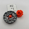 TAKARA TOMY Dark Cancer / Gasher CH120SF Beyblade Metal Fight / Metal Fusion BB-55 [USED]