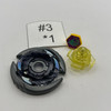 TAKARA TOMY Thermal Pisces T125ES Hybrid Wheel Custom Set Stamina & Defense Type Beyblade Metal Fight / Metal Fusion BB-57 [USED]