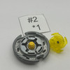 TAKARA TOMY Thermal Pisces T125ES Hybrid Wheel Custom Set Stamina & Defense Type Beyblade Metal Fight / Metal Fusion BB-57 [USED]