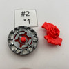 TAKARA TOMY Dark Bull H145SD Mold Two Metal Fight / Metal Fusion Beyblade BB-40 [USED]