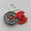 TAKARA TOMY Dark Bull H145SD Mold Two Metal Fight / Metal Fusion Beyblade BB-40 [USED]