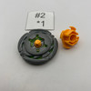 TAKARA TOMY Flame Libra T125ES Metal Fight / Metal Fusion Beyblade BB-48 [USED]