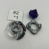 TAKARA TOMY Dark Deathscyther / Doomscizor Force Jaggy Burst Beyblade B-42 [USED]