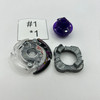 TAKARA TOMY Dark Deathscyther / Doomscizor Force Jaggy Burst Beyblade B-42 [USED]