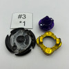 TAKARA TOMY Dark Deathscyther / Doomscizor Force Jaggy Burst Beyblade B-42 [USED]