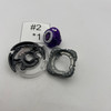 TAKARA TOMY Dark Deathscyther / Doomscizor Force Jaggy Burst Beyblade B-42 [USED]