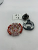 TAKARA TOMY Gigant Gaia Quarter Fusion Burst Beyblade Random Booster Vol. 5  B-67 01 [USED]