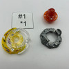 TAKARA TOMY Death Deathscyther Vertical Gyro Burst Beyblade  Random Booster Volume 4 B-61 07 [USED]