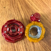 TAKARA TOMY Naked Longinus 0Turn Rise Sen Burst GT Beyblade B-156 04 [USED]