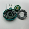 TAKARA TOMY Hazard Kerbeus Random Layer Collection Vol. 9 Burst Beyblade BG-09 05 Custom Combo [USED]