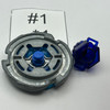 TAKARA TOMY Storm Pegasis / Pegasus 105RF Hybrid Wheel Battle Set Metal Fight / Metal Fusion Beyblade BB-32 [USED]