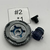 TAKARA TOMY Kreis Cygnus 145WD Beyblade Metal Fight / Metal Fury BB-124 [USED]