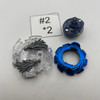 TAKARA TOMY Lost Longinus / Luinor Nine Spiral #2 Burst Beyblade B-66 [USED]