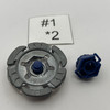 TAKARA TOMY Lightning L-Drago 100HF Beyblade Metal Fight / Metal Fusion BB-43 Listing Two [USED]